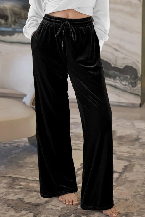 'Winter' Wide Leg Active Pants - Celes Fashion